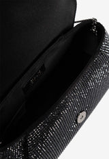 Crystal Gianni Ribbon Clutch Bag