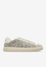 Barocco Greca Low-Top Sneakers