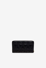 Versace Medusa '95 Quilted Long Wallet 1016597 1A12975-1B00V