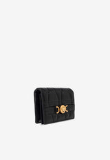 Versace Medusa '95 Quilted Bi-Fold Wallet 1016596 1A12975-1B00V