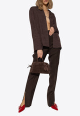 Straight-Leg Tailored Pants