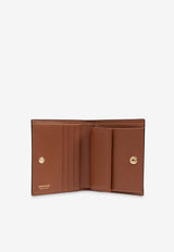 Ferragamo Leather Compact Two-Tone Wallet 220699 154 775326-NERO