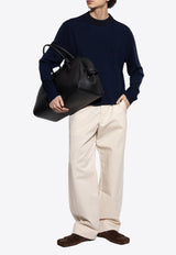 كنزة لو ميل برقبة دائرية