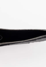 Salvatore Ferragamo Logo Monogram Leather Cardholder Black 661591 MINI EMBOSS 780103-NERO