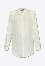 Monogram Jacquard Buttoned Shirt