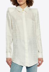 Monogram Jacquard Buttoned Shirt