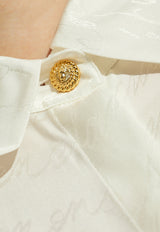 Monogram Jacquard Buttoned Shirt
