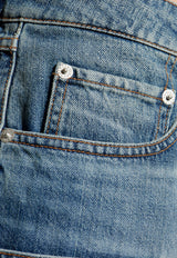 Monkey Faded Straight Jeans