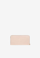 Chloè Iconic Logo Zip-Around Leather Wallet CH25SP488 O16-6J5