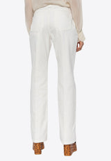 بنطال رياضي بقَصة ساق مستقيمة مع حلقة D