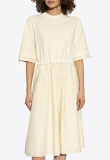 Crewneck Dress with Pockets