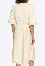 Crewneck Dress with Pockets