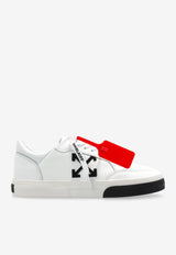 Off-White New Vulcanized Low-Top Sneakers White OWIA288C99 LEA002-0110