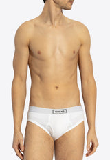 90s Vintage Logo Rib-Knit Briefs