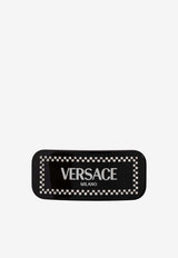 Versace Logo hair clip Black 1019100 1A13775-2B300