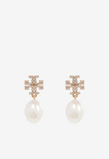 Tory Burch Kira Pearl Drop Earrings White 158536 0-137