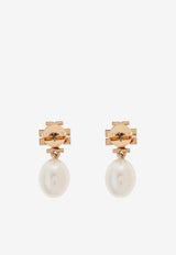 Tory Burch Kira Pearl Drop Earrings White 158536 0-137