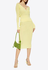 La Jupe Pralù Midi Pencil Skirt