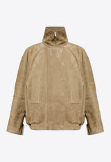 The Ciro Oversized Leather Jacket