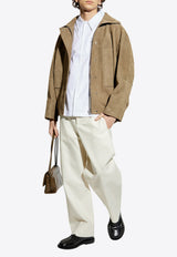 The Ciro Oversized Leather Jacket