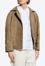 The Ciro Oversized Leather Jacket
