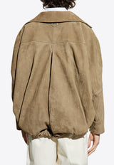The Ciro Oversized Leather Jacket