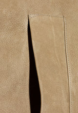 The Ciro Oversized Leather Jacket
