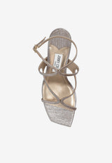 Jimmy Choo Heeled sandals Azie Gold AZIE 85 IGQ-MACARON