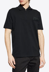 Logo Couture Label Polo T-shirt