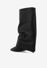 Balmain Leather heeled ankle boots Black EN1TA103 LINP-0PA