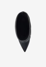Balmain Leather heeled ankle boots Black EN1TA103 LINP-0PA