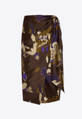 تنورة لف بطبعة دريتو