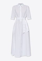 فستان هويو بقَصة فستان بطول منتصف الساق