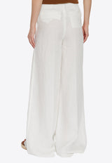 بنطال سيكويا من الكتان