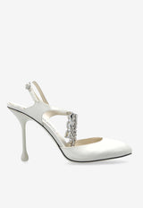 كعب فيريتي 95 من الساتان بحزام خلفي