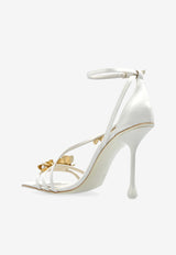 Zea 95 Flower Applique Sandals