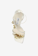 Zea 95 Flower Applique Sandals
