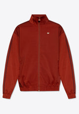 Adidas Originals Light jacket with logo Burgundy JX7172 0-PRERUB