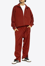Adidas Originals Light jacket with logo Burgundy JX7172 0-PRERUB