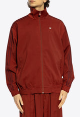 Adidas Originals Light jacket with logo Burgundy JX7172 0-PRERUB