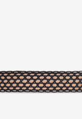 حزام منسوج ومُضفر من الجلد