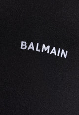 Balmain Embroidered Logo T-shirt Black BWM351570 0-001