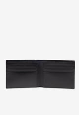 Off-White Foldable Printed Leather Wallet Black OMNC098C99 LEA001-1001