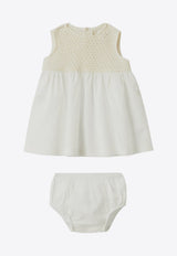 Baby Openwork Knit Dress