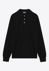 Essential Long-Sleeved Polo T-shirt