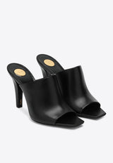 Saint Laurent Jill 85 Nappa Leather Mules Black 818037AADGZ/Q_YSL-1000