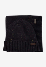 Carlton Fleck Beanie & Scarf Set