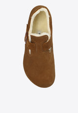 Birkenstock Suede shoes `London` Brown 1014962 0-MINK