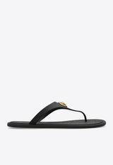 Alia Flat Rubber Thong Sandals