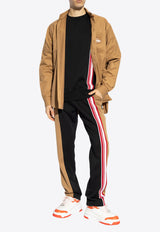Moschino Sweatshirt with a Patch Black 242ZR A1726 7029-1555
